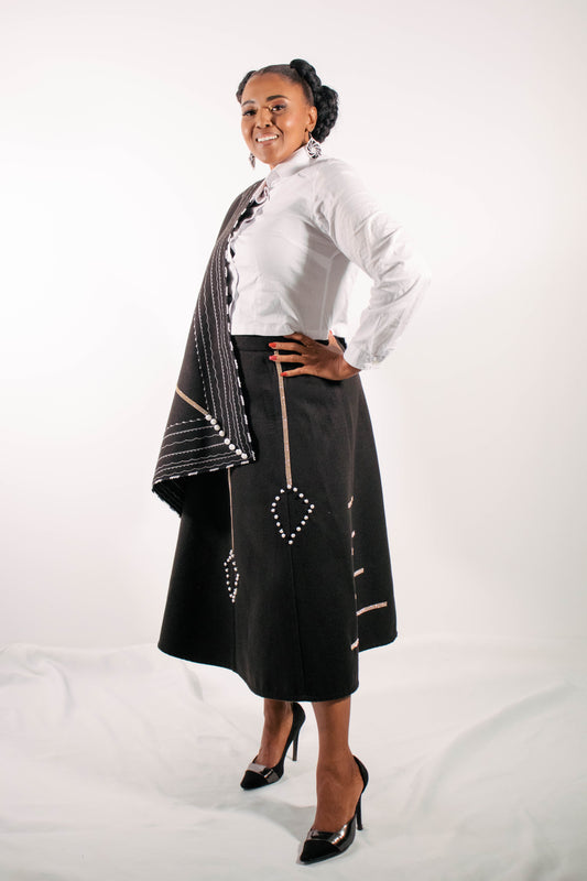 Ndileka Skirt and Scarf